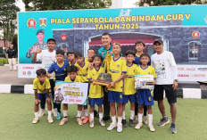87 Tim Sepakbola Usia Muda Berebut Juara Danrindam Cup V 2025