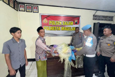 Sadar Bahaya Kebakaran, Warga Salam Magelang Sukarela Serahkan Puluhan Balon Udara ke Polisi