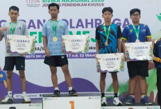 Tumbangkan 5 Provinsi, Siswa SLB Kota Magelang Sabet Juara 2 Tenis Meja O2SN Nasional