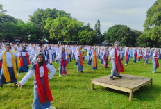 1.800 Siswa SMKN 1 Temanggung Tampilkan Tari Wulang Sunu Kolosal, Bukti Cinta Budaya Lokal