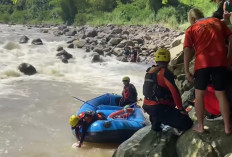 Remaja 14 Tahun Hanyut di Sungai Progo Temanggung Belum Ditemukan, Tim SAR Pinjam Alat Selam dari BPBD Magelan