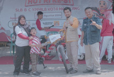 Lazismu Kota Magelang Dukung Jalan Sehat 230 Siswa SLB YPPLB