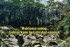 Spot Viral Watu Gebyok di Plunyon Kalikuning Ditutup Sementara