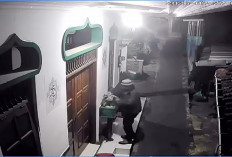 Kotak Infak Musala di Magelang Dibobol, Pelaku Kabur Tanpa Sepatu Terekam CCTV