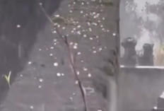 Hujan Es dan Angin Kencang Terjang Babadan Dukun Magelang, BPBD Benarkan Kejadian