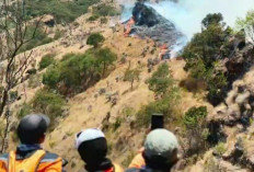 Kebakaran Gunung Sumbing Merembet ke Hutan Kledung Temanggung, Seluruh Jalur Pendakian Tutup Total