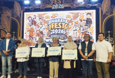 BPJS Ketenagakerjaan Temanggung Serahkan Santunan JKM Rp 42 Juta di Bharaya Fest