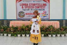 Bawakan Dongeng Goldilocks, Siswi SMPN 5 Magelang Raih Juara 3 Lomba Storytelling