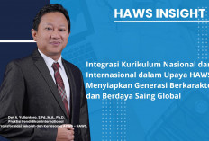 Integrasi Kurikulum Nasional dan Internasional dalam Upaya HAWS Siapkan Generasi Berkarakter dan Berdaya Saing