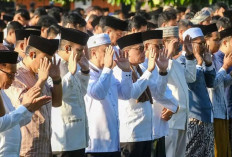 Salat Iduladha di Balai Kota Magelang, Walikota Serahkan Sapi 1 Ton dari Presiden Prabowo