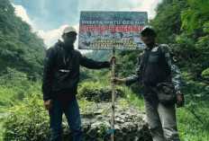 Spot Viral Watu Gebyok di Plunyon Kalikuning Ditutup Sementara