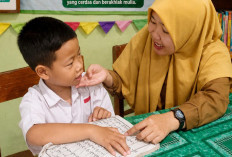 Cegah Kecanduan Gawai Pagi Hari, SDN Kramat 3 Magelang Inisiasi Literasi GAS-POLL