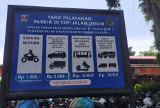 Tarif Parkir Turun 50 Persen di Kota Magelang Belum Sepenuhnya Berdampak