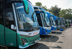 Ratusan Bus di TMII Siap Angkut Peserta Mudik Gratis Pemprov Jateng