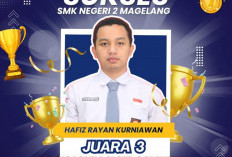 Hafidz Rayan Siswa SMKN 2 Magelang Juara LKS, Taklukkan 30 Layanan AWS di Ajang Provinsi