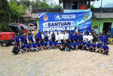 Atasi Krisis Air Borobudur, Barisan Muda Bantu Rakyat Terjunkan 20 Tangki Bantuan