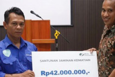 BPJS Ketenagakerjaan Magelang Cairkan Santunan Kematian Rp42 Juta Bagi Ahli Waris Pekerja Informal