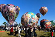 Festival Balon Udara Wonosobo 2026 Diserbu Ribuan Wisatawan