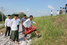 Sekda Jateng Tinjau Sawah Petani Terdampak Tanggul Jebol di Grobogan
