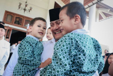 Ahmad Luthfi Rayakan Lebaran Bersama Anak Panti dan Difabel