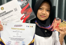 Maharani Puspita Dewi Persembahkan Dua Medali untuk SMP Mutual Kota Magelang