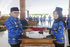 Walikota Magelang Ambil Sumpah 18 CPNS