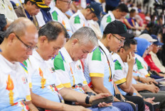 Atlet Selam Jepara Meninggal di Porprov Jateng 2026, Ahmad Luthfi Pimpin Doa Bersama